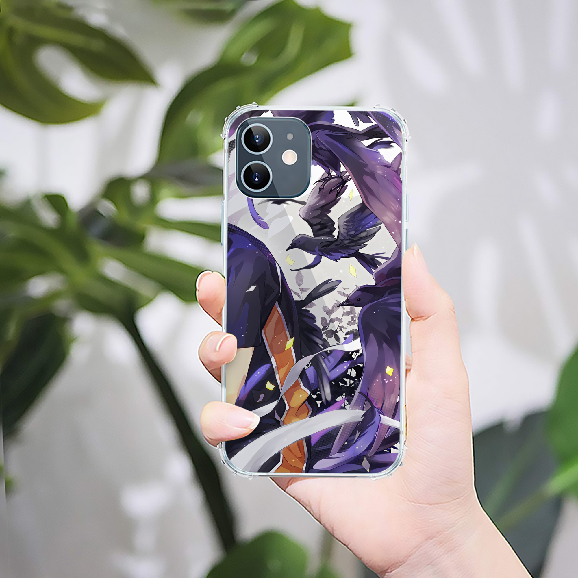 （画像用） ハイキュー!! Haikyu!! 【iPhone 12シリーズ対応】透明スマホケース（クリアソフトケース）